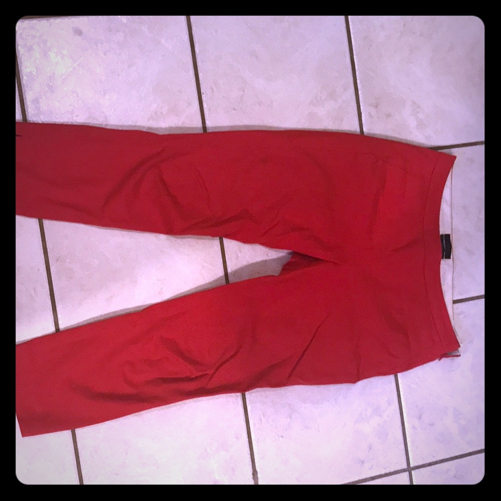 JCrew Martie Slim Crop Cotton Stretch Pant